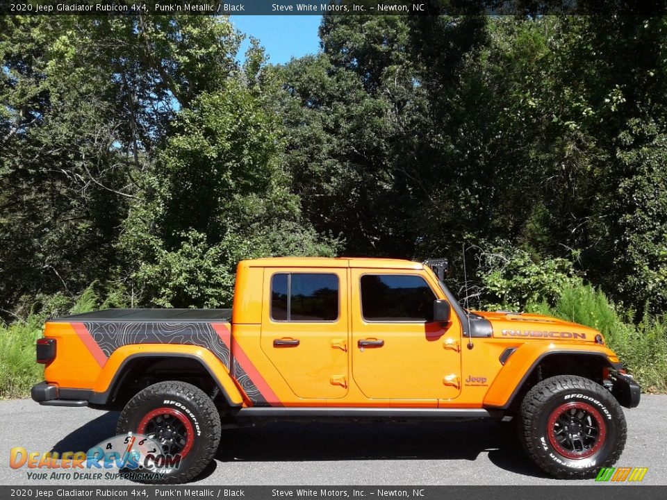 2020 Jeep Gladiator Rubicon 4x4 Punk'n Metallic / Black Photo #5