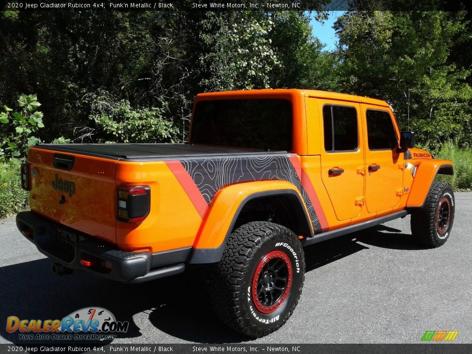 2020 Jeep Gladiator Rubicon 4x4 Punk'n Metallic / Black Photo #6