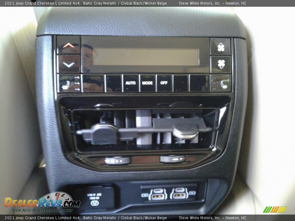 2021 Jeep Grand Cherokee L Limited 4x4 Baltic Gray Metallic / Global Black/Wicker Beige Photo #15