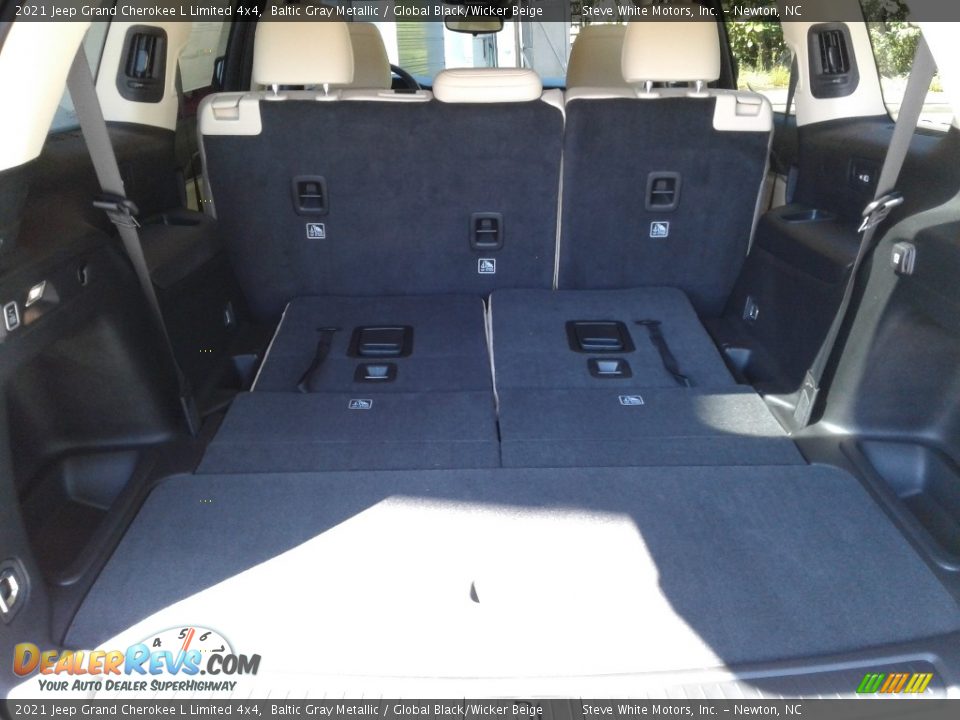 2021 Jeep Grand Cherokee L Limited 4x4 Baltic Gray Metallic / Global Black/Wicker Beige Photo #17