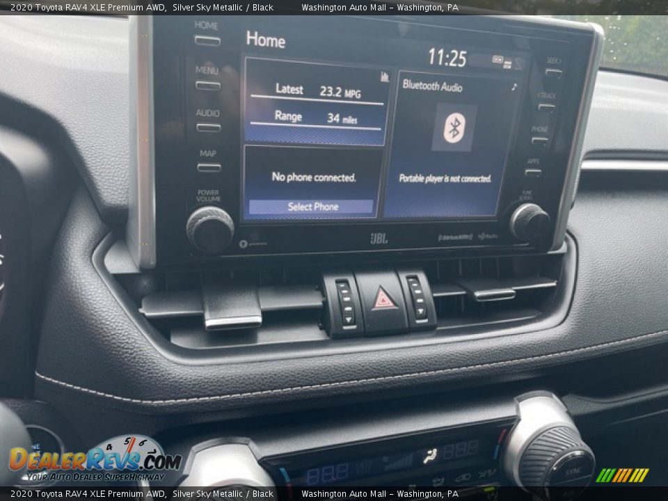 2020 Toyota RAV4 XLE Premium AWD Silver Sky Metallic / Black Photo #5