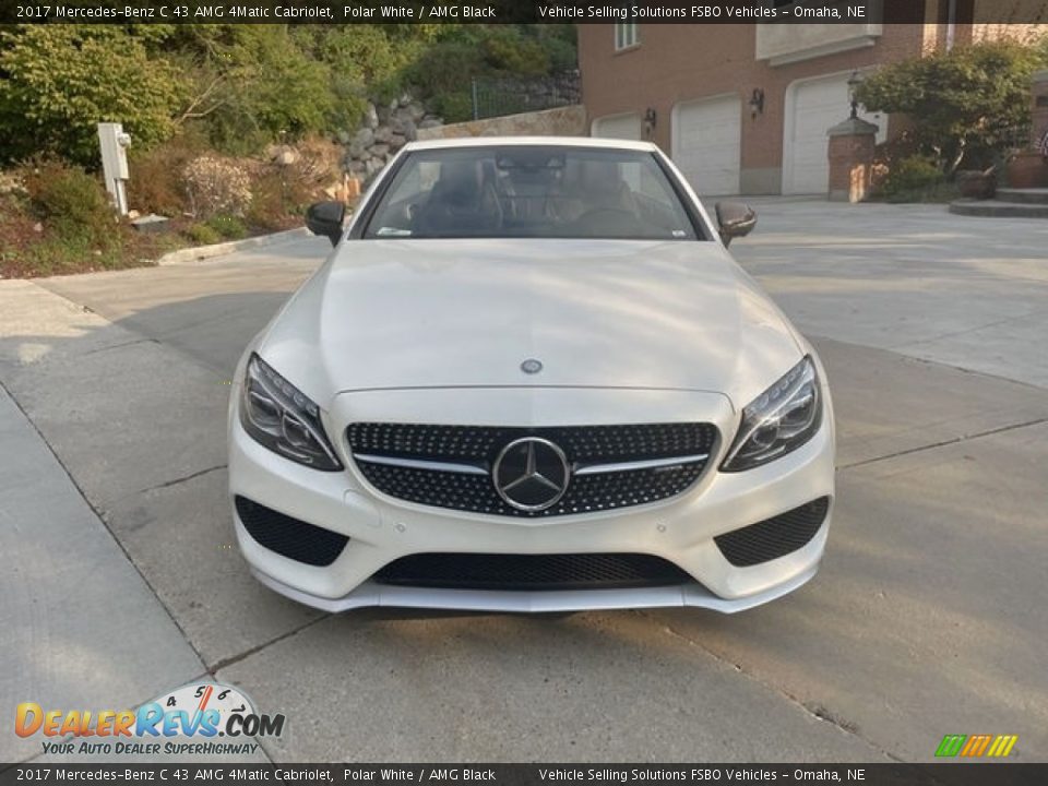 2017 Mercedes-Benz C 43 AMG 4Matic Cabriolet Polar White / AMG Black Photo #28