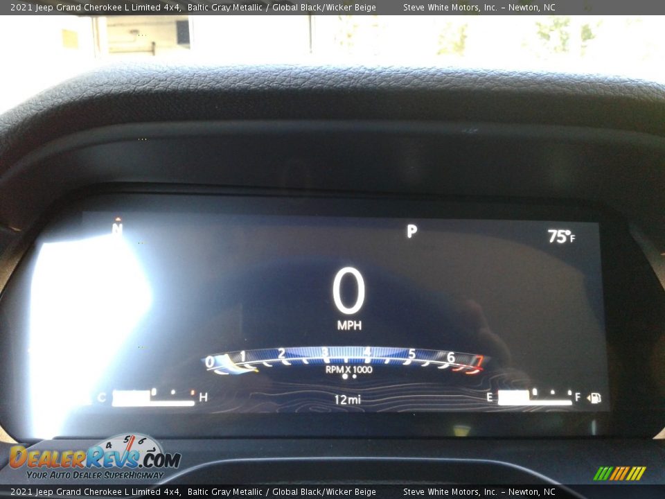 2021 Jeep Grand Cherokee L Limited 4x4 Baltic Gray Metallic / Global Black/Wicker Beige Photo #23