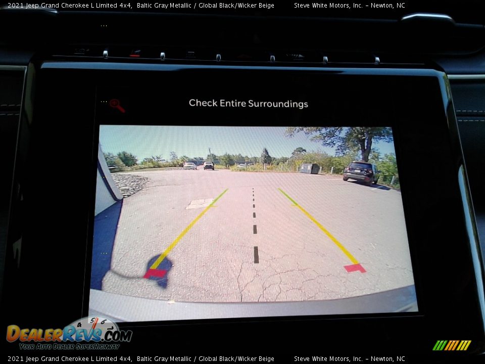 2021 Jeep Grand Cherokee L Limited 4x4 Baltic Gray Metallic / Global Black/Wicker Beige Photo #25