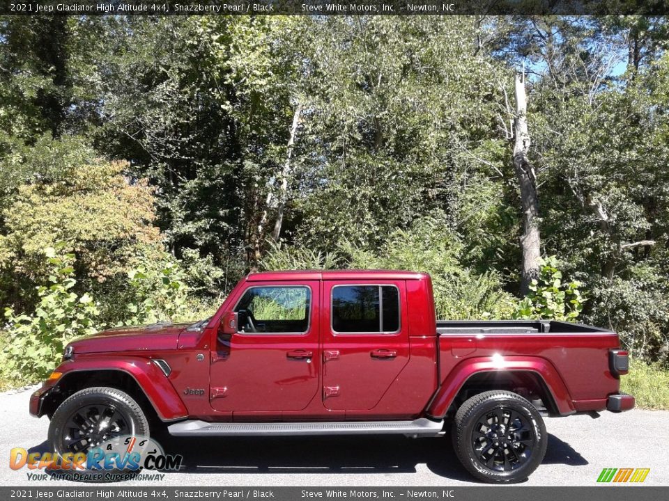 2021 Jeep Gladiator High Altitude 4x4 Snazzberry Pearl / Black Photo #1