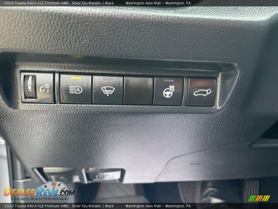 2020 Toyota RAV4 XLE Premium AWD Silver Sky Metallic / Black Photo #23