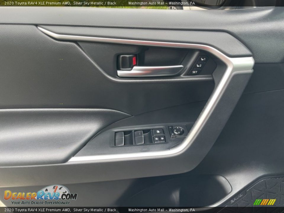 2020 Toyota RAV4 XLE Premium AWD Silver Sky Metallic / Black Photo #24