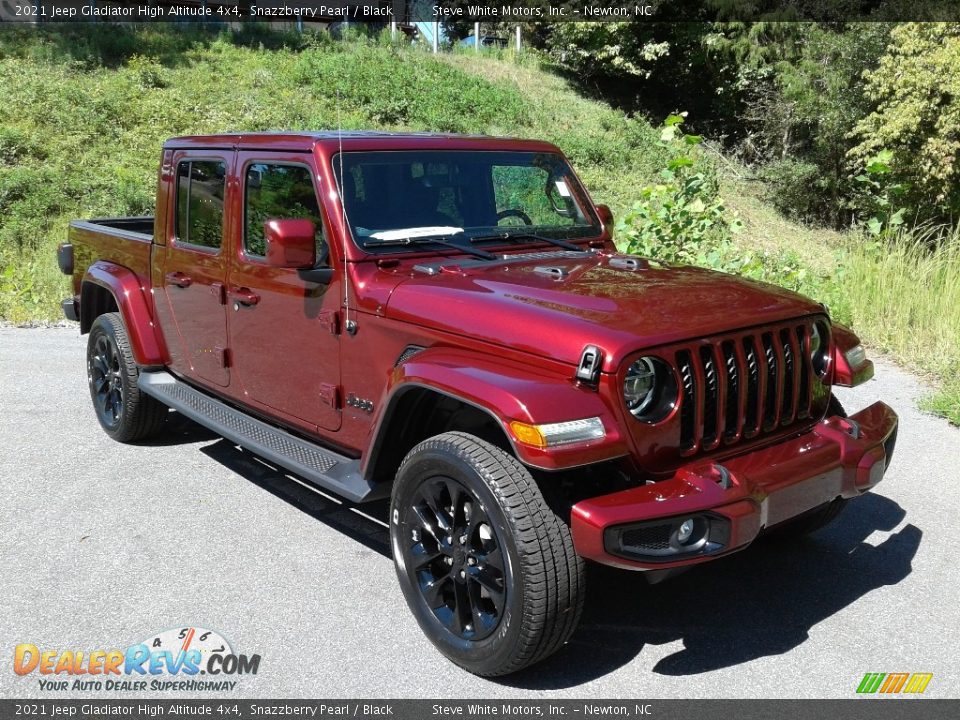 2021 Jeep Gladiator High Altitude 4x4 Snazzberry Pearl / Black Photo #4