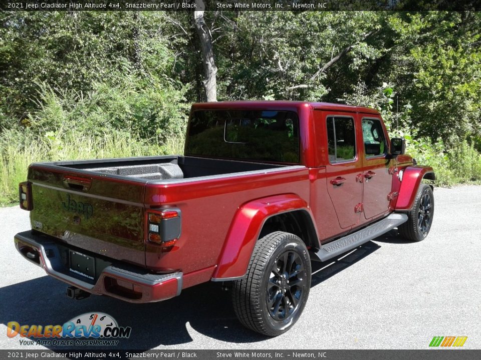 2021 Jeep Gladiator High Altitude 4x4 Snazzberry Pearl / Black Photo #6