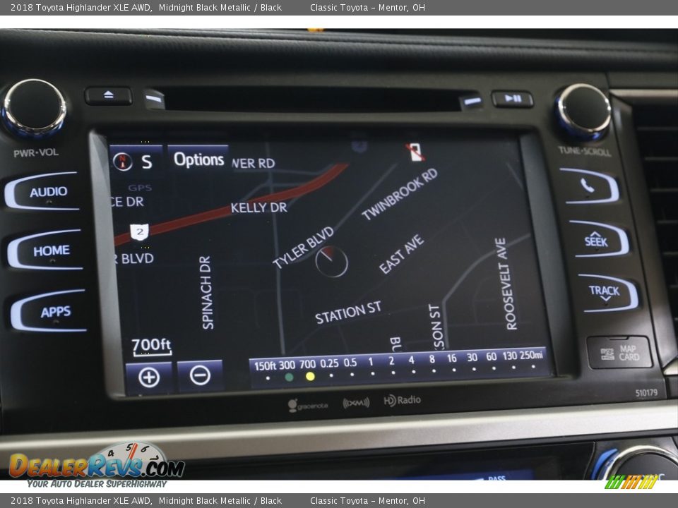 2018 Toyota Highlander XLE AWD Midnight Black Metallic / Black Photo #11