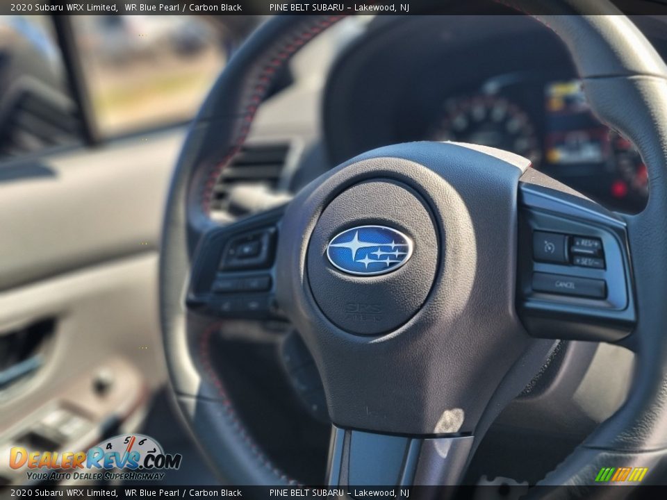2020 Subaru WRX Limited WR Blue Pearl / Carbon Black Photo #9
