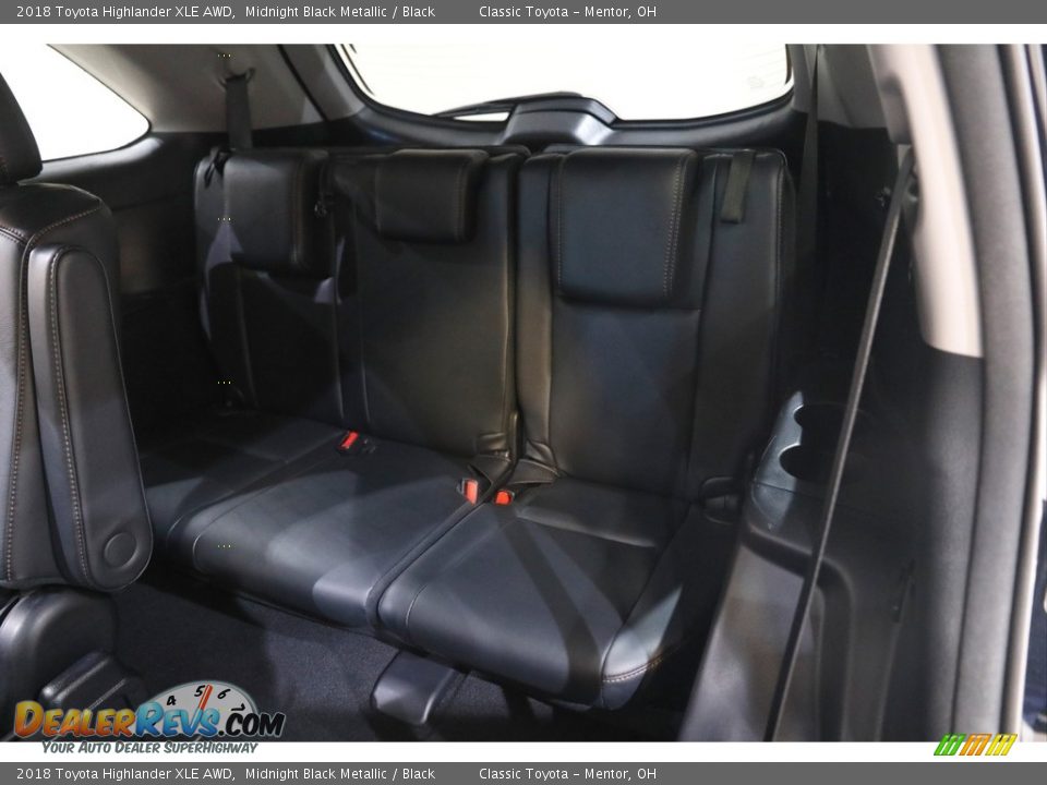 2018 Toyota Highlander XLE AWD Midnight Black Metallic / Black Photo #19