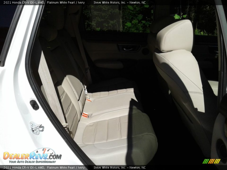 2021 Honda CR-V EX-L AWD Platinum White Pearl / Ivory Photo #15