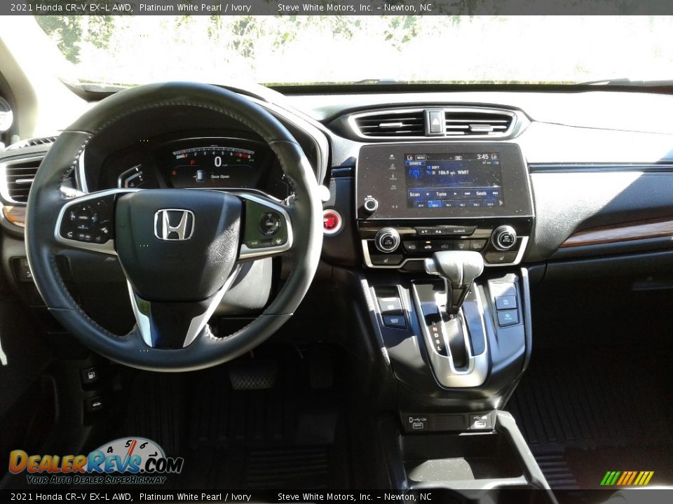 Dashboard of 2021 Honda CR-V EX-L AWD Photo #17