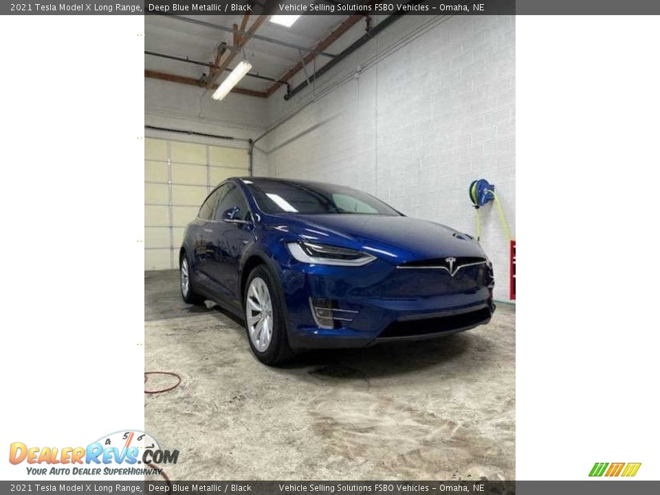 Front 3/4 View of 2021 Tesla Model X Long Range Photo #19