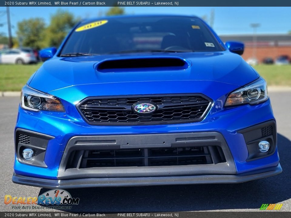 2020 Subaru WRX Limited WR Blue Pearl / Carbon Black Photo #14