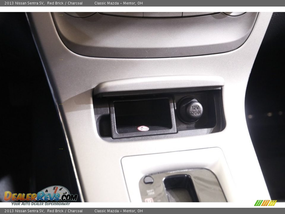 2013 Nissan Sentra SV Red Brick / Charcoal Photo #11