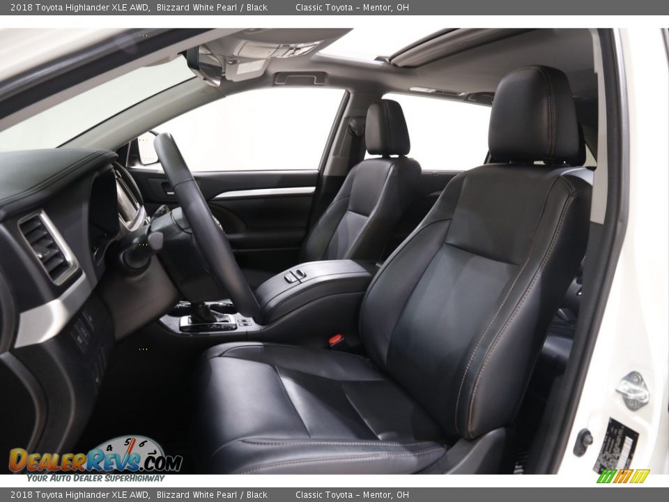 2018 Toyota Highlander XLE AWD Blizzard White Pearl / Black Photo #5