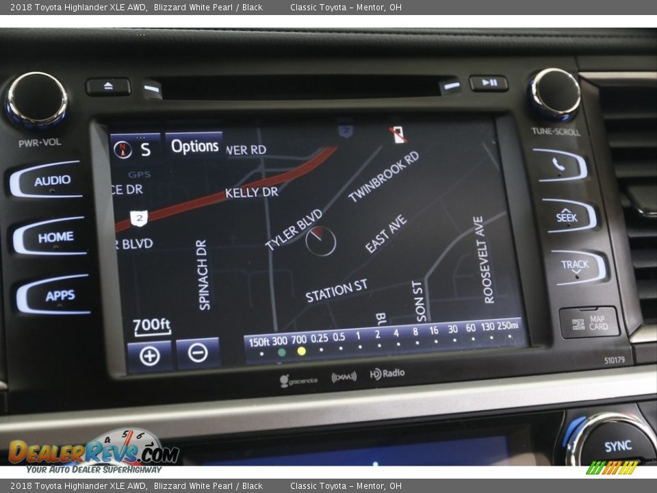 2018 Toyota Highlander XLE AWD Blizzard White Pearl / Black Photo #11