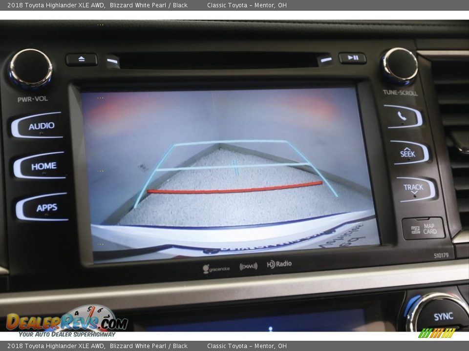 2018 Toyota Highlander XLE AWD Blizzard White Pearl / Black Photo #12