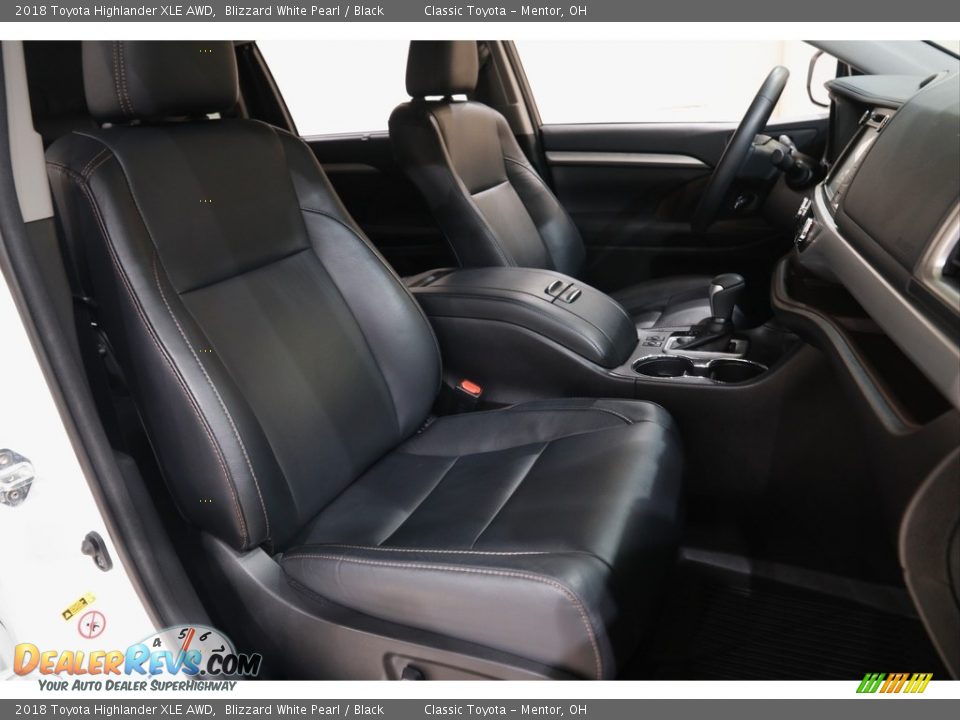 2018 Toyota Highlander XLE AWD Blizzard White Pearl / Black Photo #15
