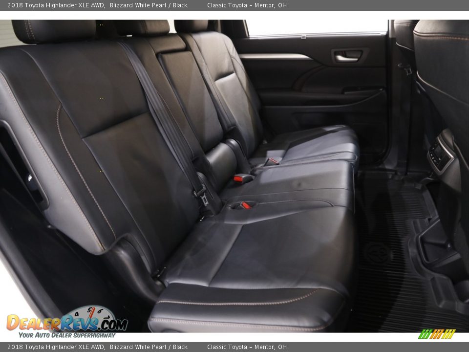 2018 Toyota Highlander XLE AWD Blizzard White Pearl / Black Photo #16