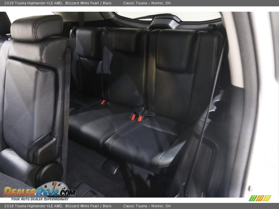 2018 Toyota Highlander XLE AWD Blizzard White Pearl / Black Photo #18