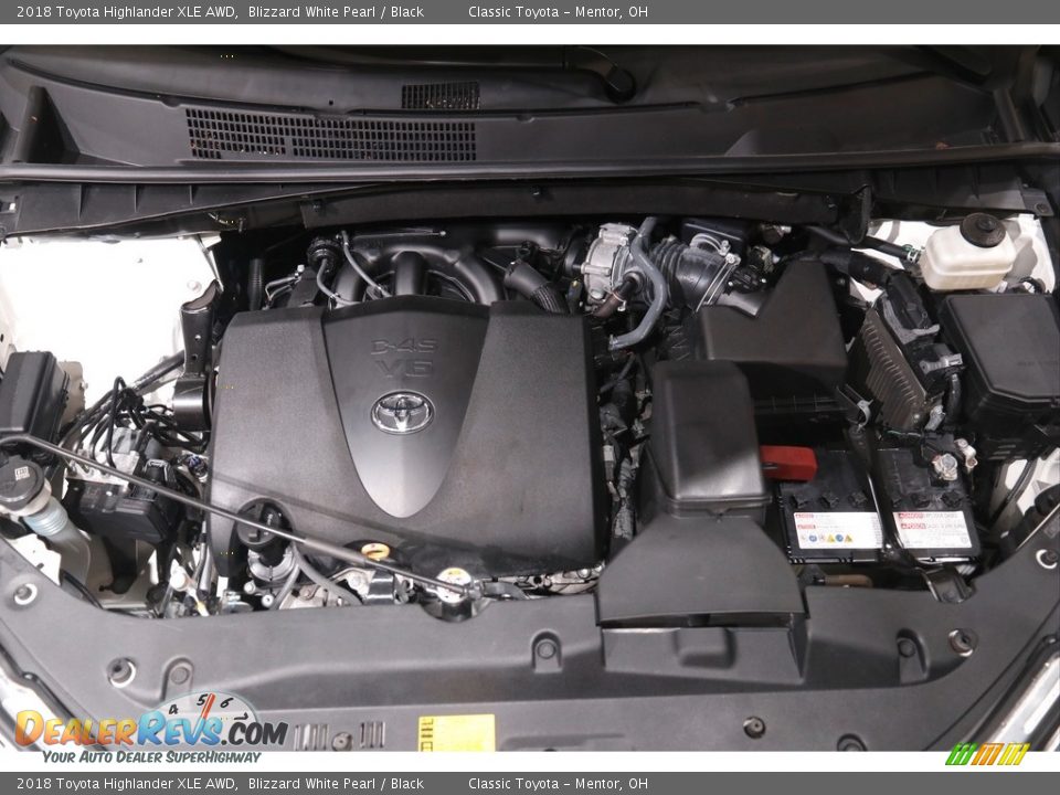 2018 Toyota Highlander XLE AWD Blizzard White Pearl / Black Photo #20