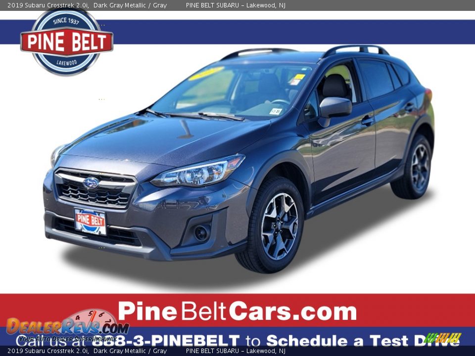 2019 Subaru Crosstrek 2.0i Dark Gray Metallic / Gray Photo #1