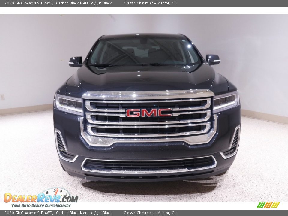 2020 GMC Acadia SLE AWD Carbon Black Metallic / Jet Black Photo #2