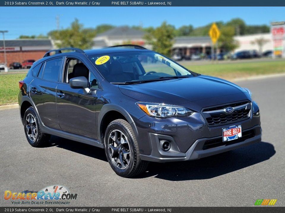 2019 Subaru Crosstrek 2.0i Dark Gray Metallic / Gray Photo #10