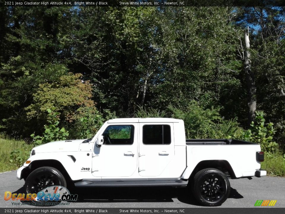 2021 Jeep Gladiator High Altitude 4x4 Bright White / Black Photo #1