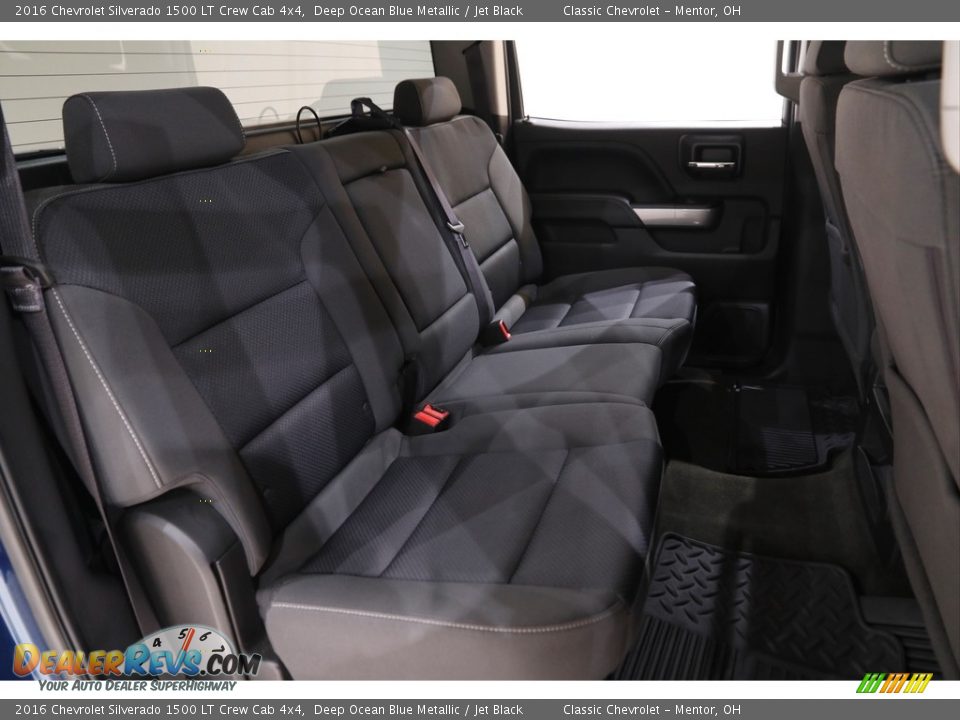 2016 Chevrolet Silverado 1500 LT Crew Cab 4x4 Deep Ocean Blue Metallic / Jet Black Photo #16