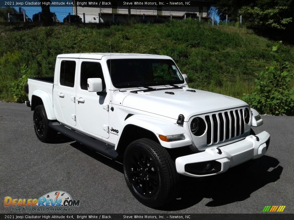 2021 Jeep Gladiator High Altitude 4x4 Bright White / Black Photo #4