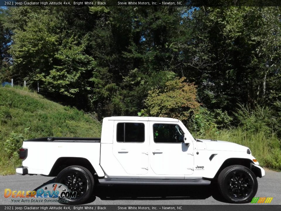 2021 Jeep Gladiator High Altitude 4x4 Bright White / Black Photo #5