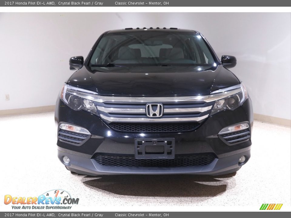 Crystal Black Pearl 2017 Honda Pilot EX-L AWD Photo #2