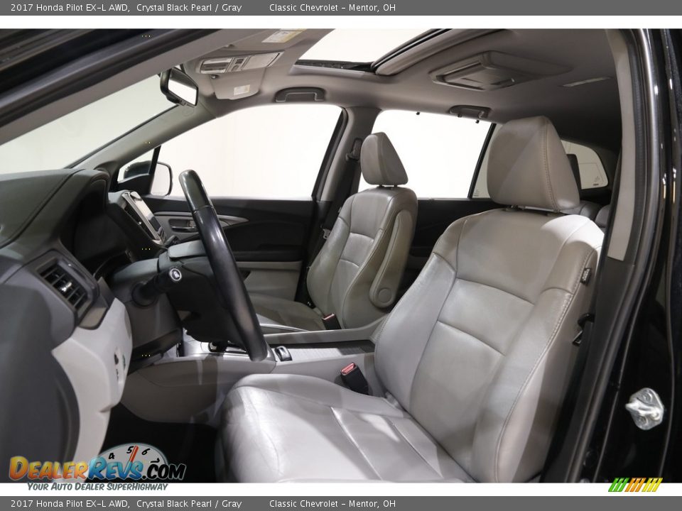 Front Seat of 2017 Honda Pilot EX-L AWD Photo #5