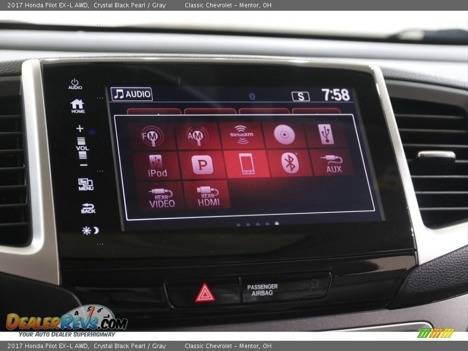 Controls of 2017 Honda Pilot EX-L AWD Photo #12