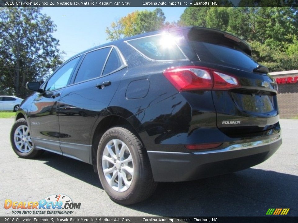 2018 Chevrolet Equinox LS Mosaic Black Metallic / Medium Ash Gray Photo #8