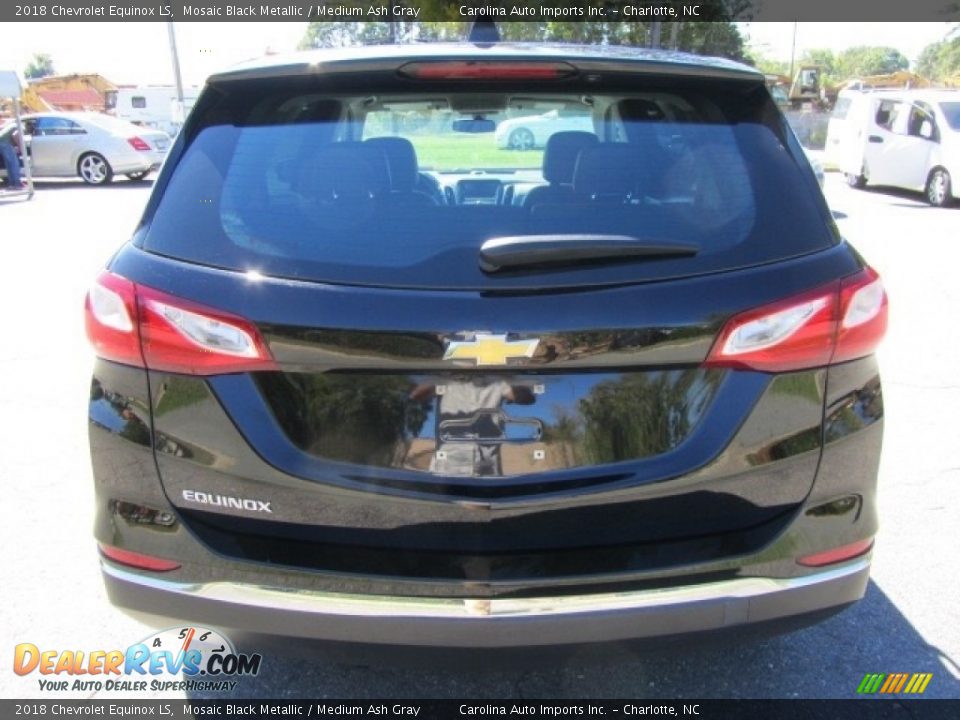 2018 Chevrolet Equinox LS Mosaic Black Metallic / Medium Ash Gray Photo #9