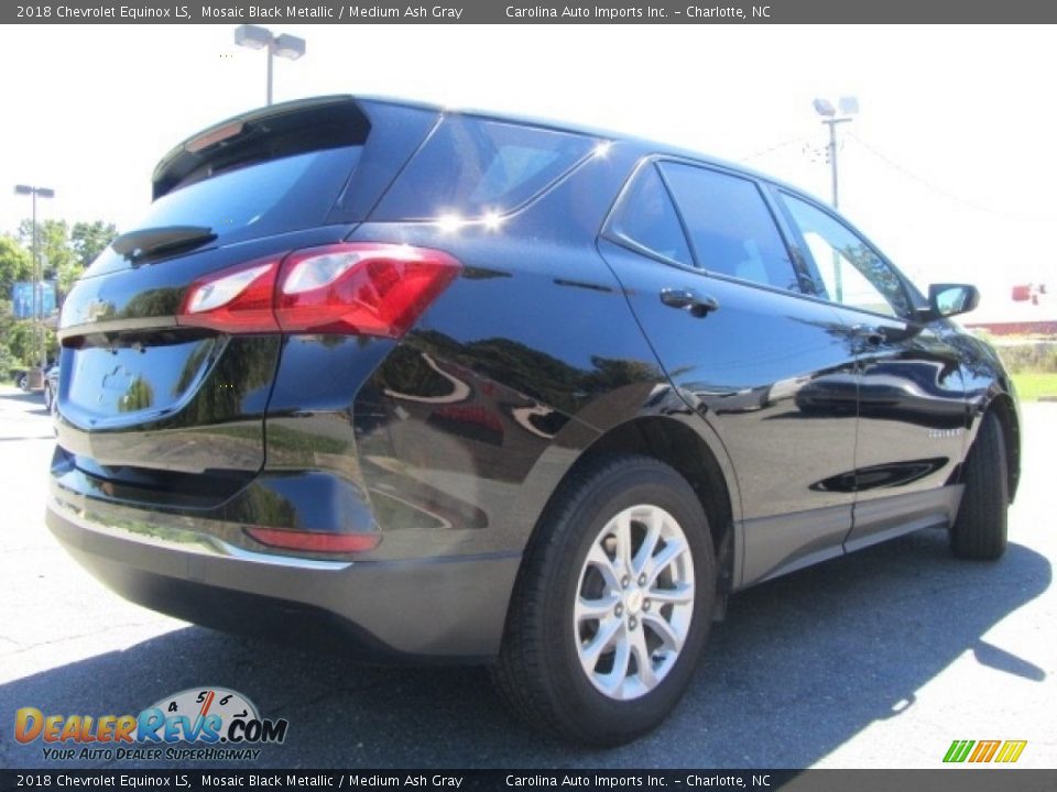 2018 Chevrolet Equinox LS Mosaic Black Metallic / Medium Ash Gray Photo #10