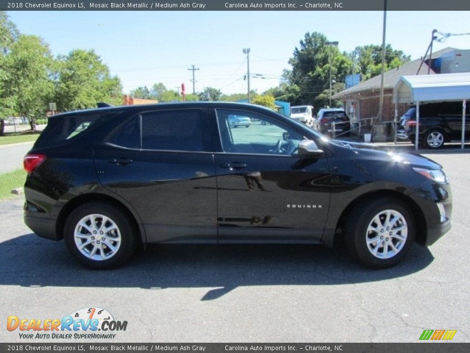 2018 Chevrolet Equinox LS Mosaic Black Metallic / Medium Ash Gray Photo #11