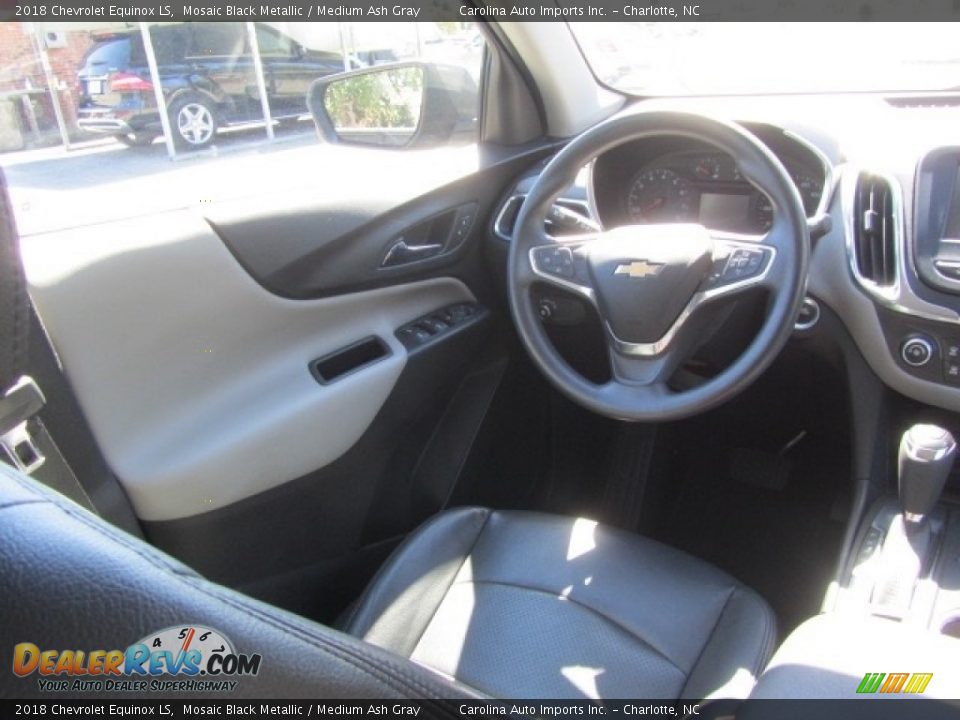 2018 Chevrolet Equinox LS Mosaic Black Metallic / Medium Ash Gray Photo #12