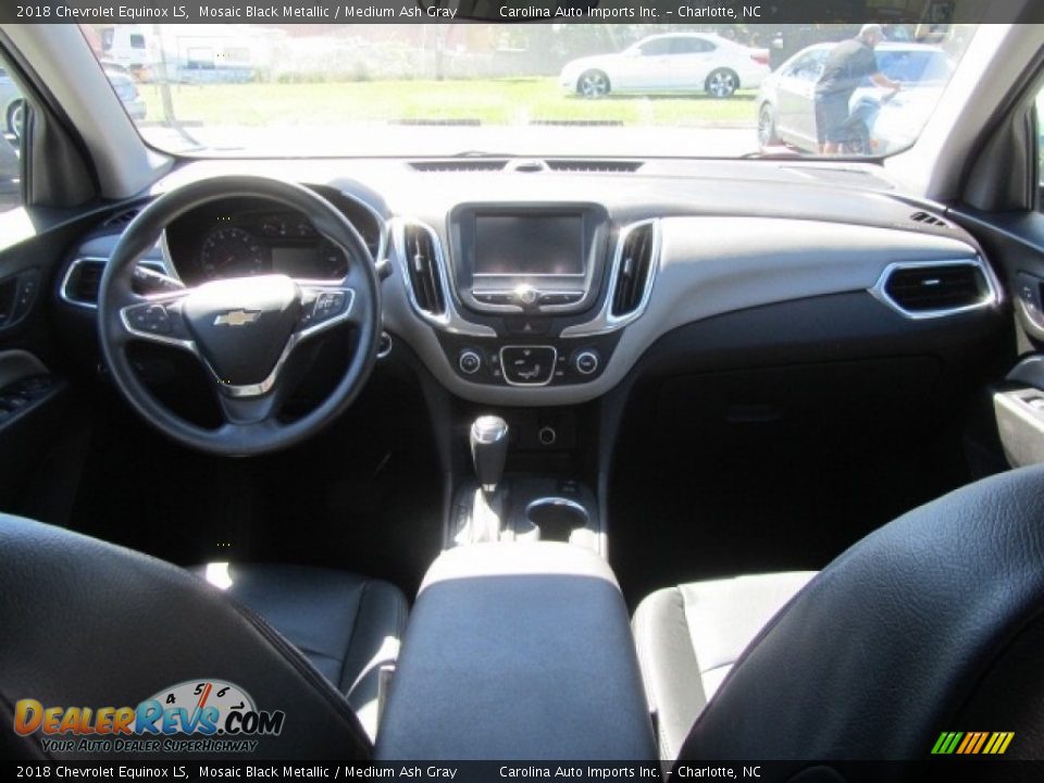 2018 Chevrolet Equinox LS Mosaic Black Metallic / Medium Ash Gray Photo #13