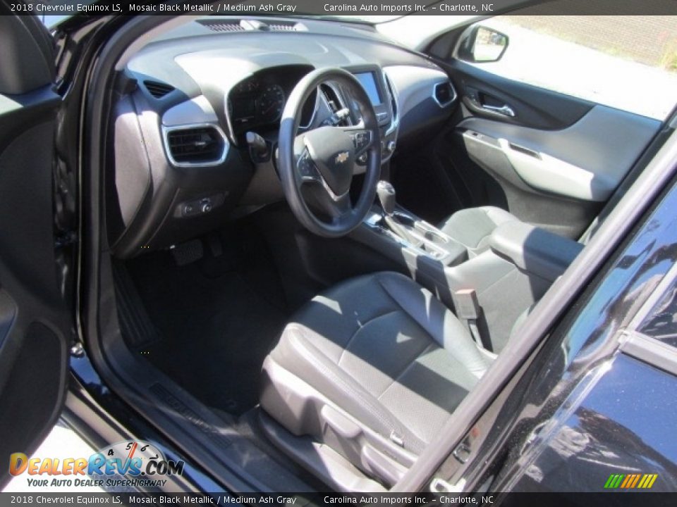 2018 Chevrolet Equinox LS Mosaic Black Metallic / Medium Ash Gray Photo #16