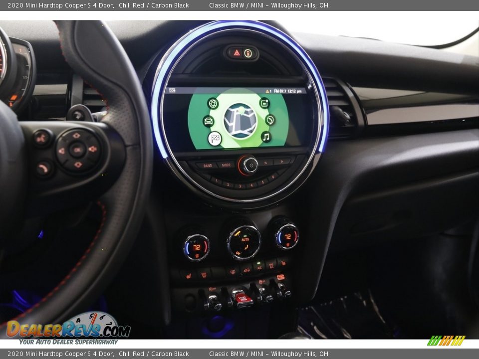 2020 Mini Hardtop Cooper S 4 Door Chili Red / Carbon Black Photo #9