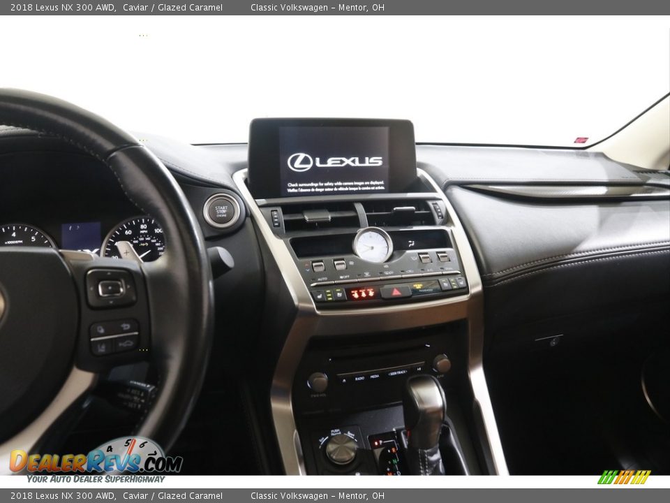 2018 Lexus NX 300 AWD Caviar / Glazed Caramel Photo #9