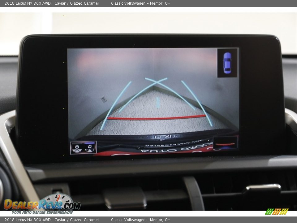 2018 Lexus NX 300 AWD Caviar / Glazed Caramel Photo #11