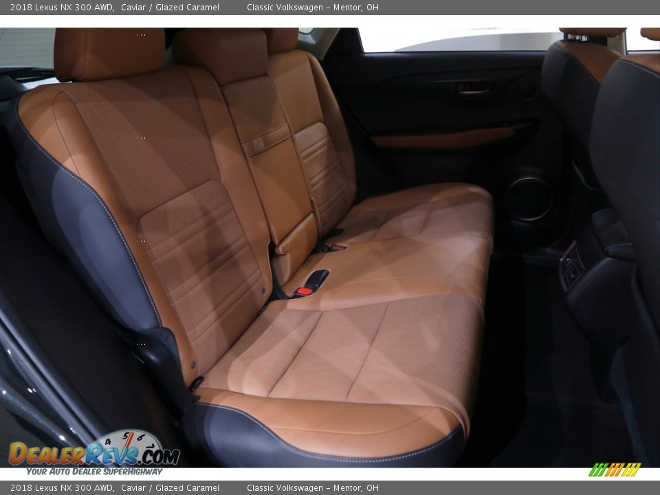 2018 Lexus NX 300 AWD Caviar / Glazed Caramel Photo #15