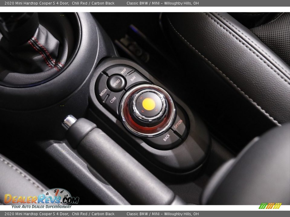 2020 Mini Hardtop Cooper S 4 Door Chili Red / Carbon Black Photo #15